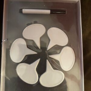 Porcelain Cheese Marker Set